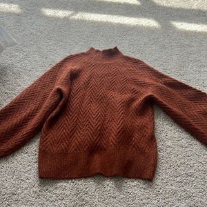 Womens mock neck sweater